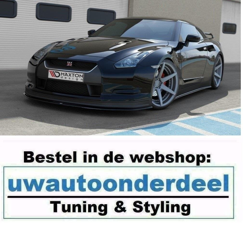 Maxton Design Spoiler Lip Splitter Voor Nissan GTR R35, Envoi