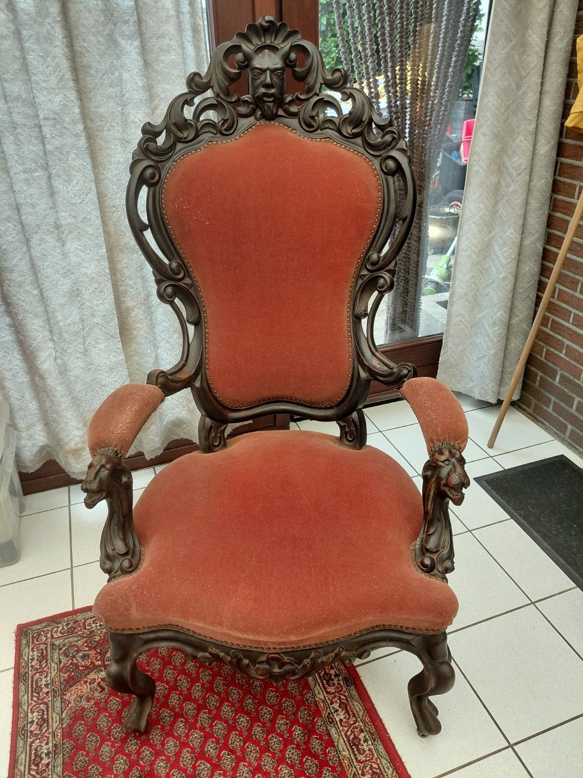 antieke stoel, Antiek en Kunst, Ophalen