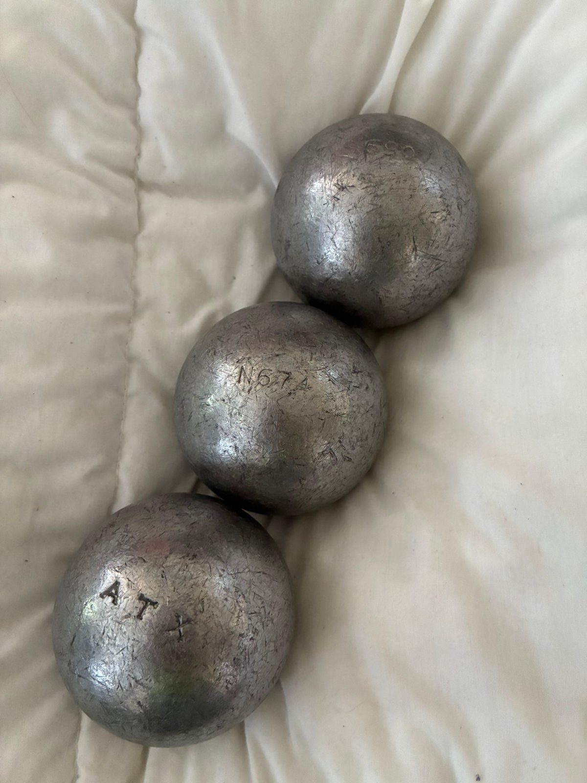 BOULES DE PETANQUE ATX 75/690, Enlèvement, Comme neuf