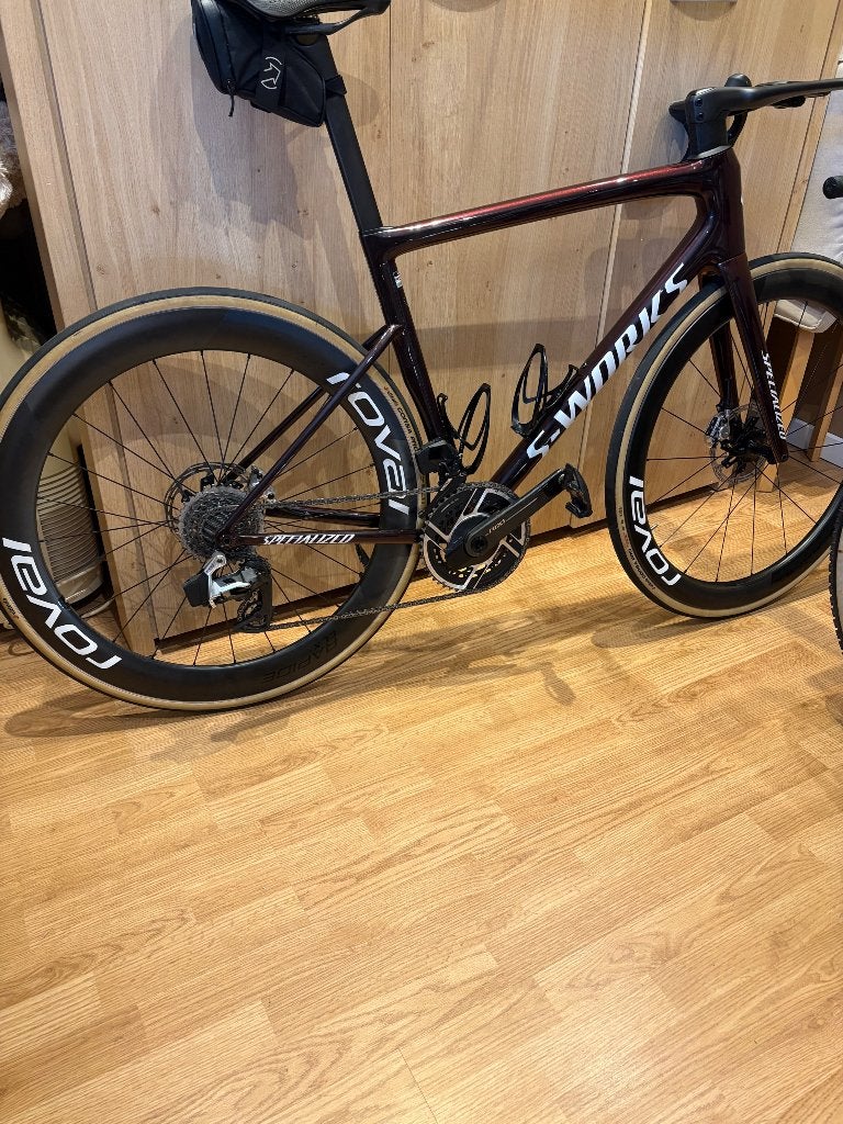 Koersfiets, Fietsen en Brommers, Fietsen | Racefietsen, 28 inch, Carbon, Zo goed als nieuw, Schijfrem