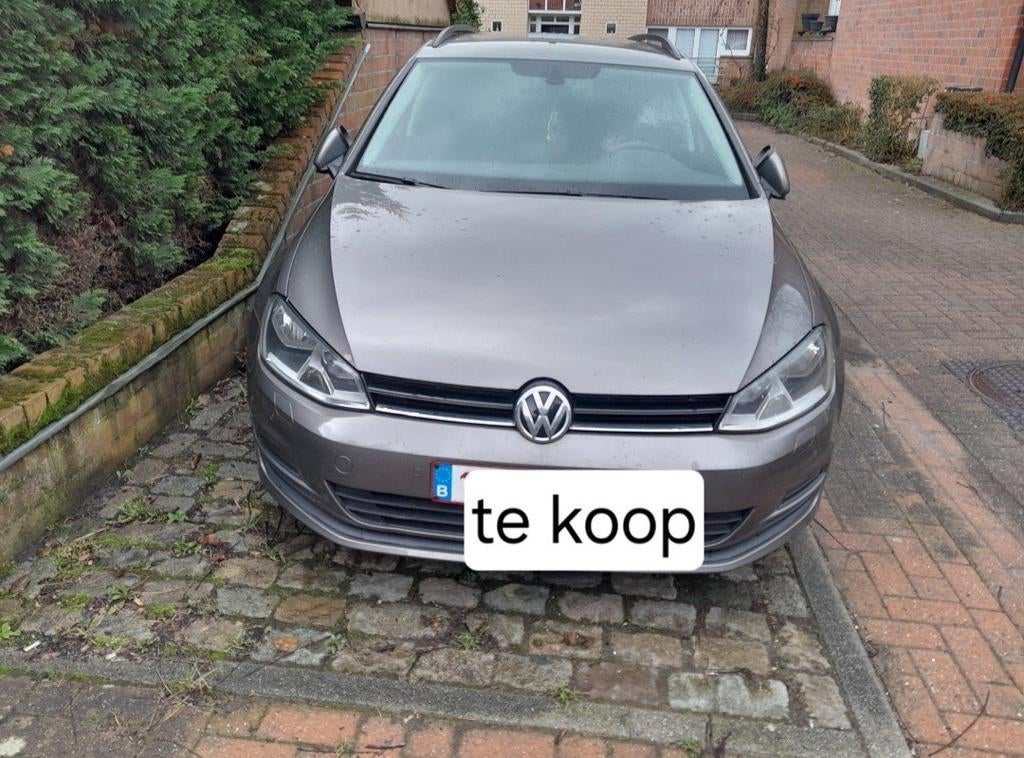 Volkswagen golf 7 variant 1.6TDI Euro 6 perfecto staat, Auto's, Volkswagen, Particulier, Golf, Euro 6, Break, Handgeschakeld, Ophalen