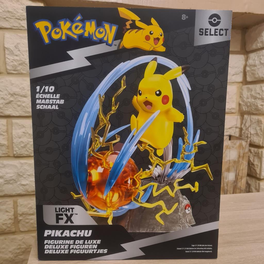 Pokemon pikachu scène de luxe  33cm 1/10, Enlèvement ou Envoi