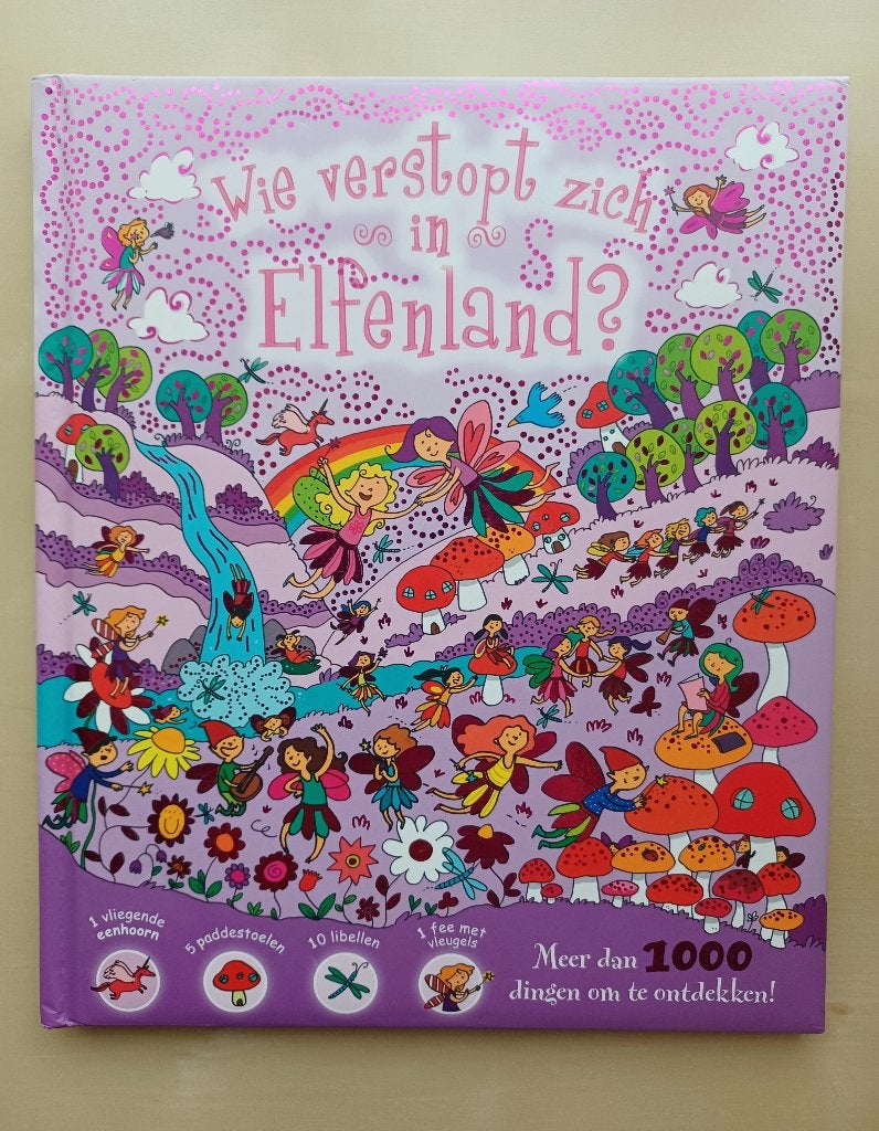 Zoekboek - Wie verstopt zich in Elfenland?, Ophalen of Verzenden, Gelezen, Zeebra, Fictie algemeen