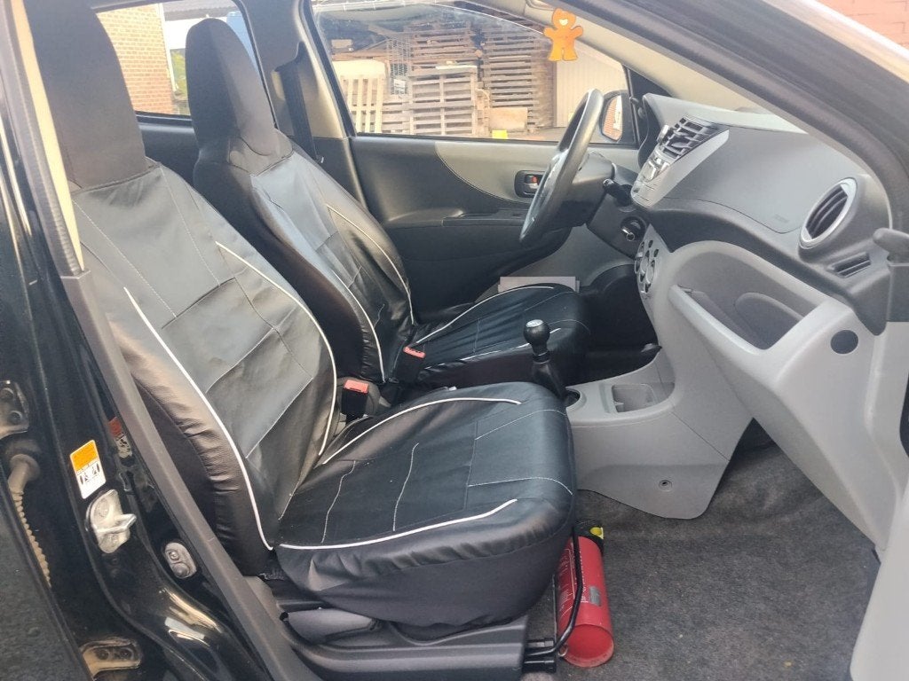 SUZUKI ALTO/1000cc BENZINE/GEKEURD/12MA GARANTIE, Auto's, Euro 5, Zwart, Bedrijf, Alto