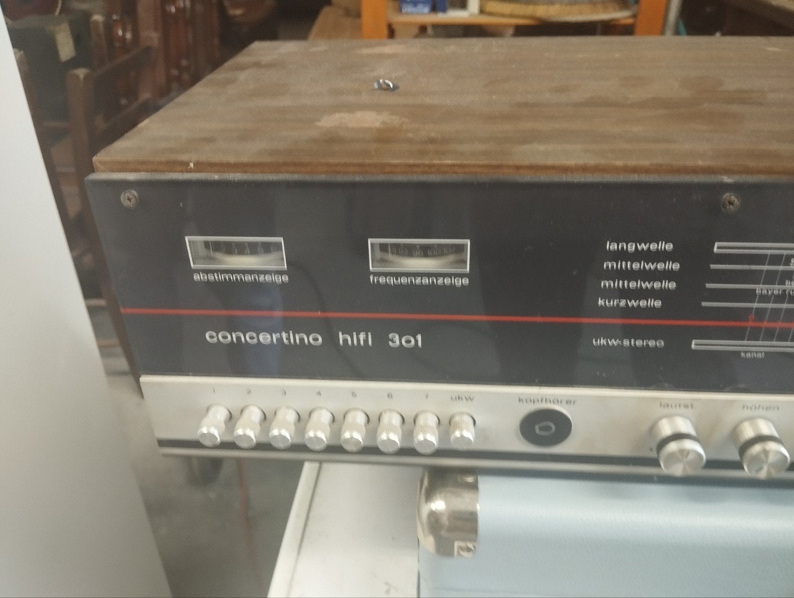 telefunken oude radio, Audio, Tv en Foto, Radio's, Ophalen, Radio
