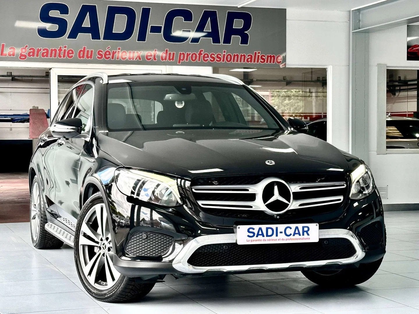 Mercedes-Benz GLC GLC 220 d 163cv 4-Matic - PACK OFF ROAD, Autos, Cuir, Achat, Entreprise, Noir