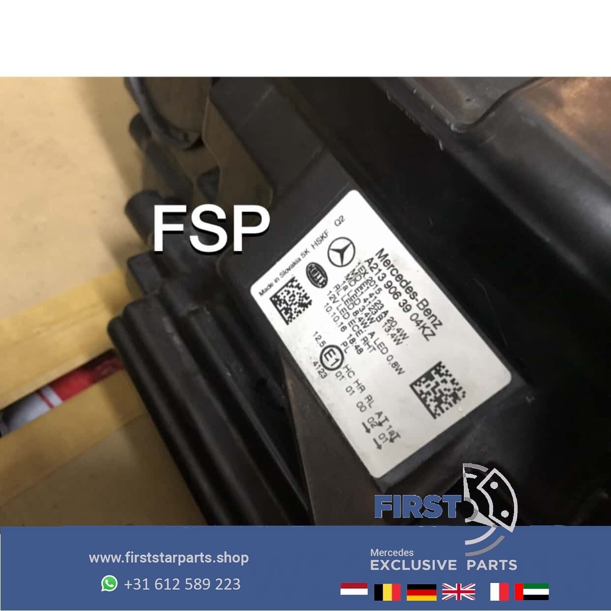 W213 C238 LED KOPLAMP Mercedes E Klasse LINKS RECHTS High Pe, Auto-onderdelen, Gebruikt, -, Ophalen of Verzenden, -