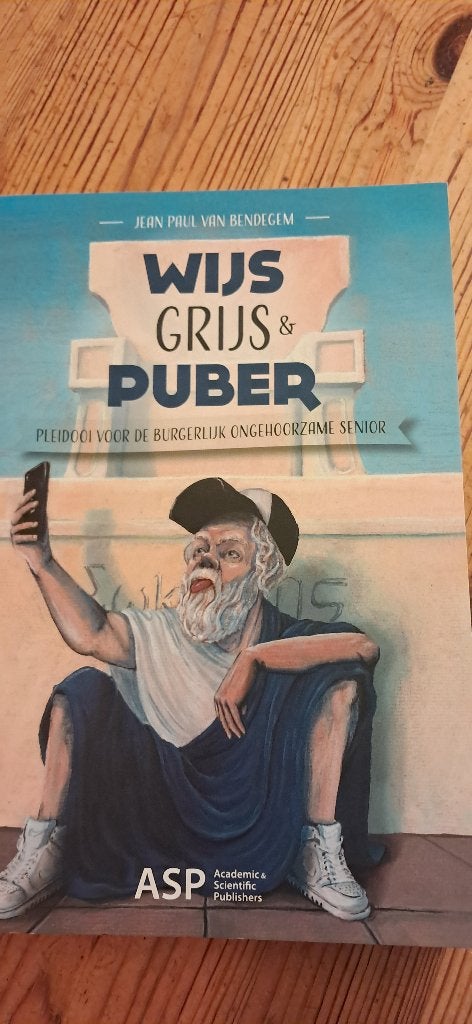 Boek ´ Wijs, grijs en puber ´, Boeken, Ophalen, Nieuw, Jean Paul van Bendegem, Eén auteur