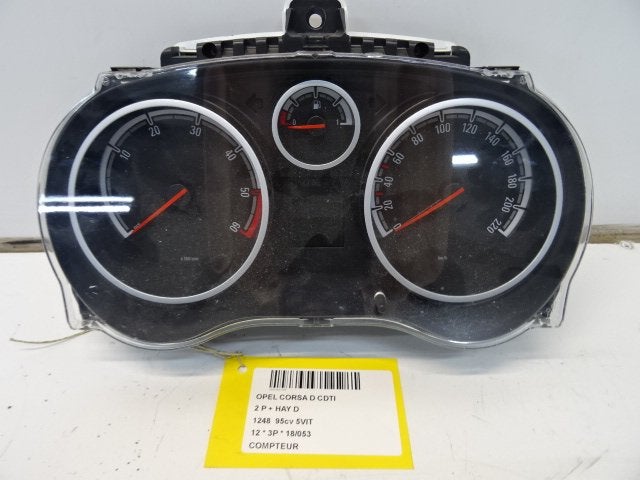 COMPTEUR DE VITESSE Opel Corsa D (0013369218), Opel, Opel Automobile GmbH, Utilisé, Kontakt-opel@opel.com