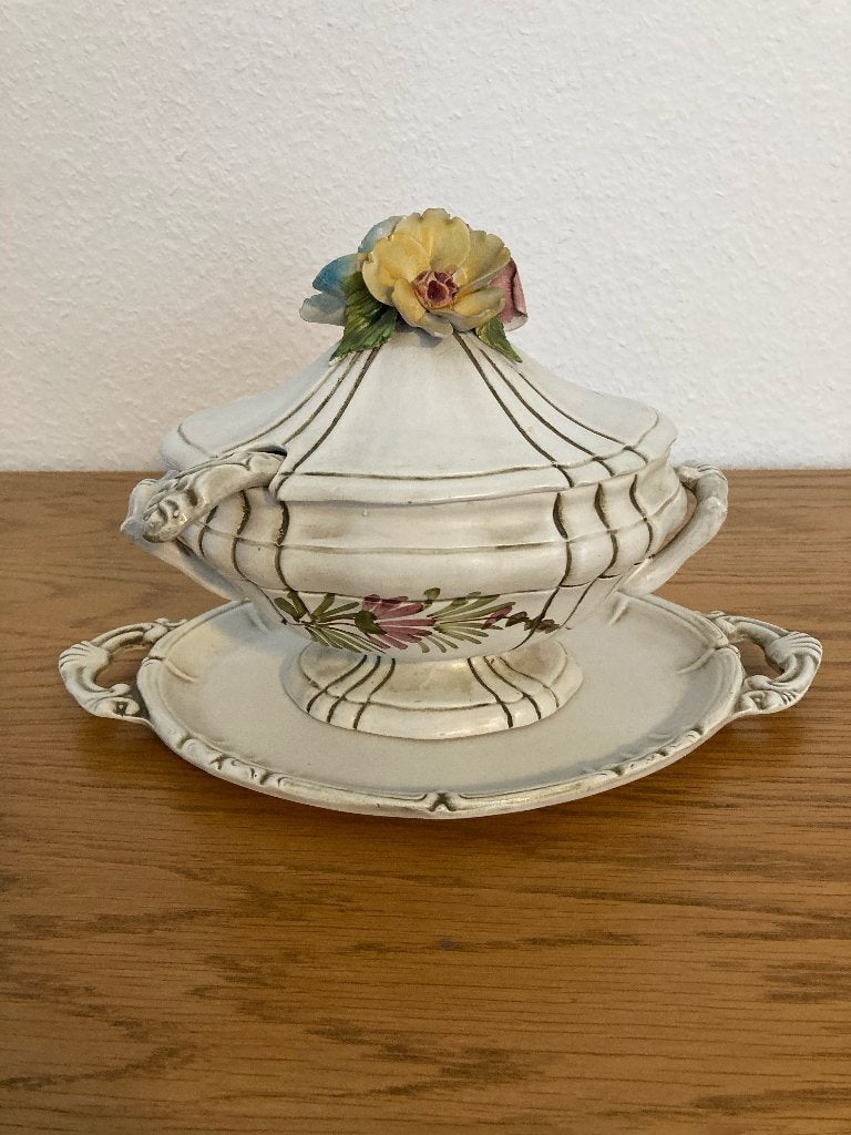 Decoratieve vintage garnituur, Ophalen of Verzenden