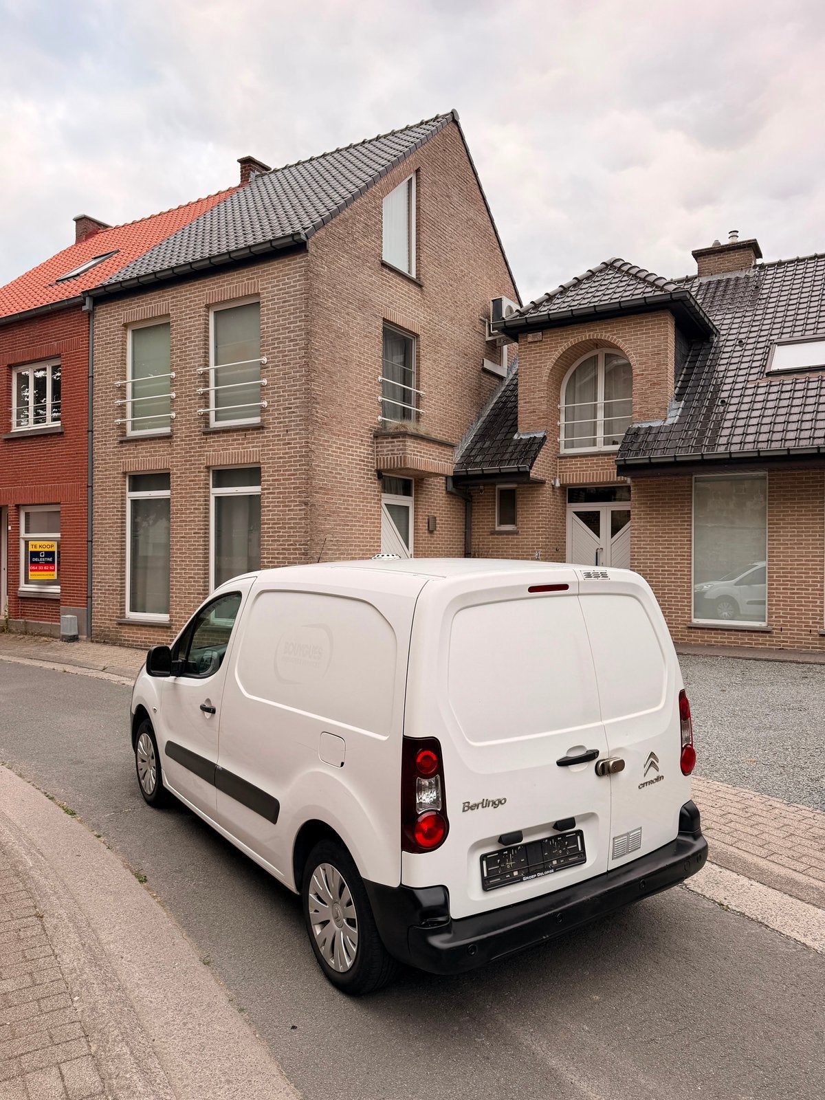 Citroën Berlingo lichtevracht 2018, 1.6HDI, Euro 6, gekeurd, Bluetooth, Euro 6, Citroën, Wit