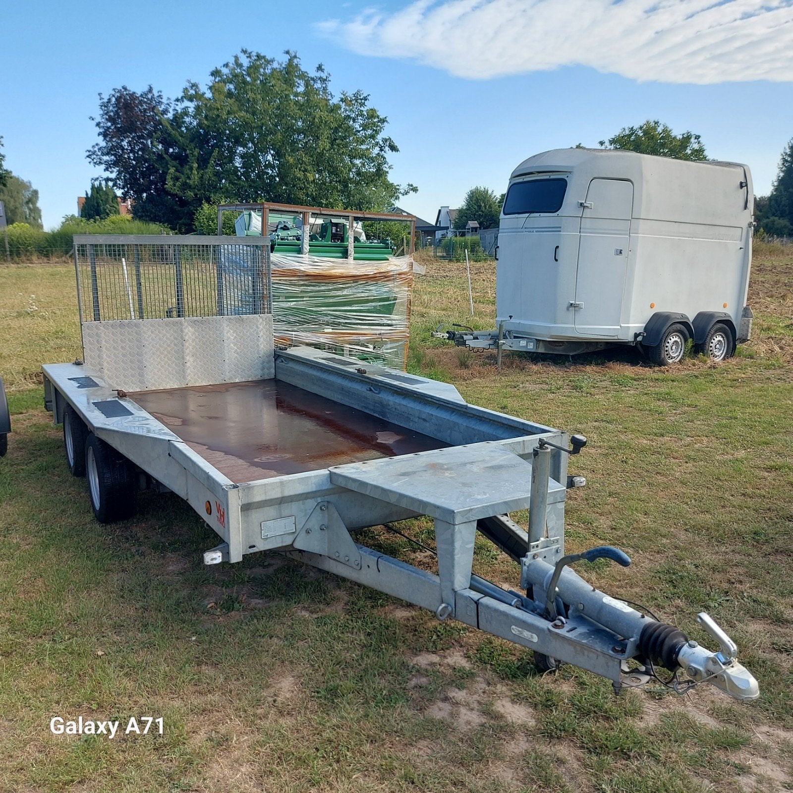 Machinetransporter henra 3500kg., Ophalen