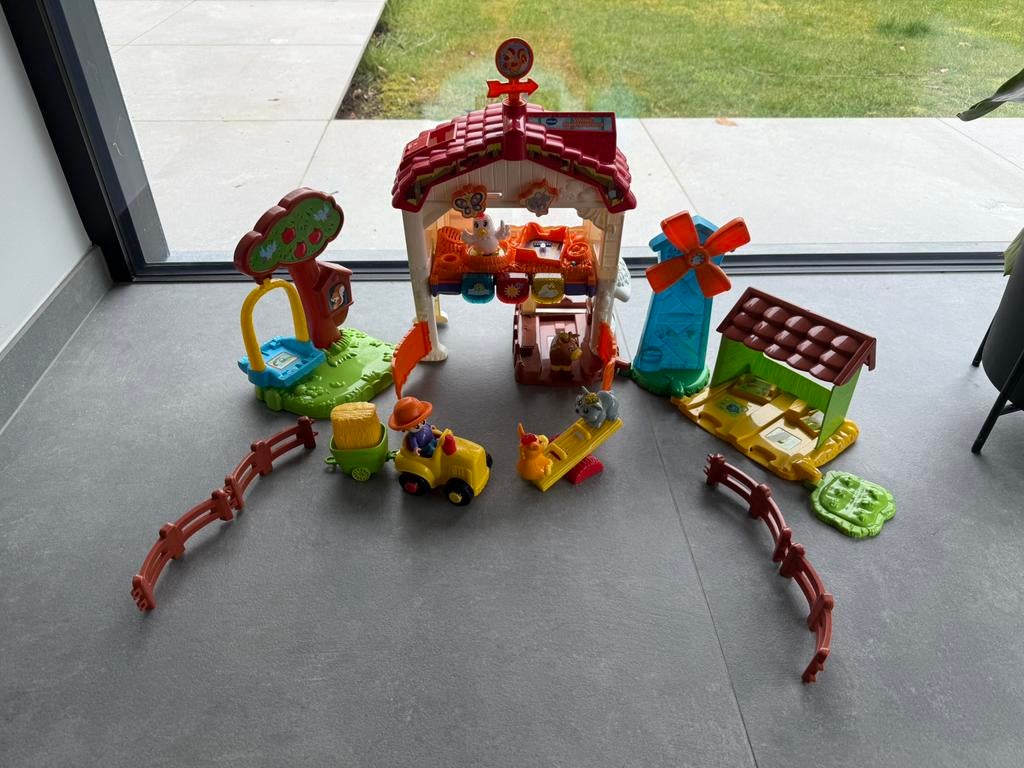 VTech zoef zoef dieren vrolijke dierenvoerderij, Ophalen, Zo goed als nieuw