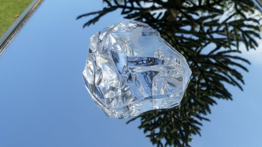 Presse-papier cristal Val Saint Lambert, Enlèvement ou Envoi