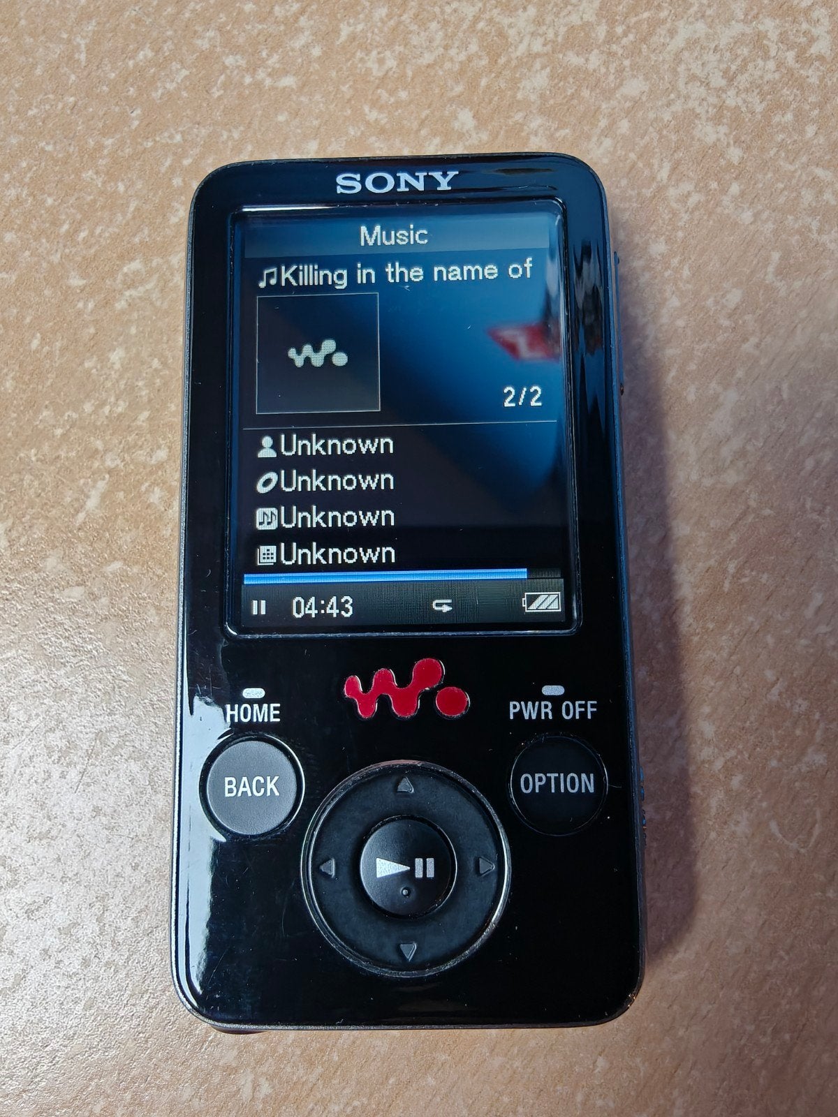 Sony Walkman (digital), Enlèvement