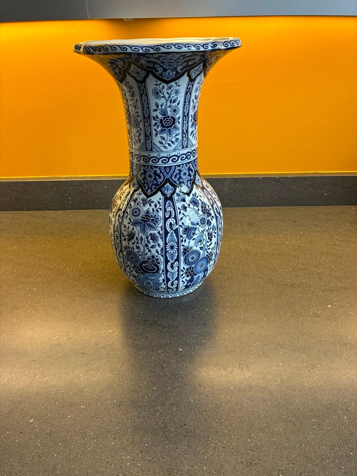 Delft vaas 34cm, Ophalen
