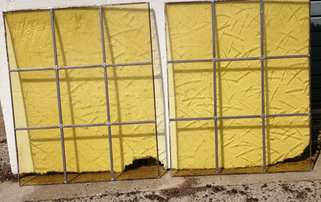 Vitraux et vitres anciennes, Enlèvement, Comme neuf