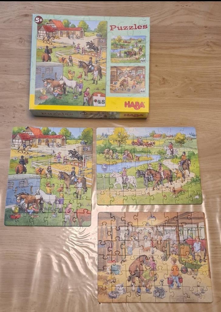 Haba puzzel 3x48 stukken 5+, Ophalen