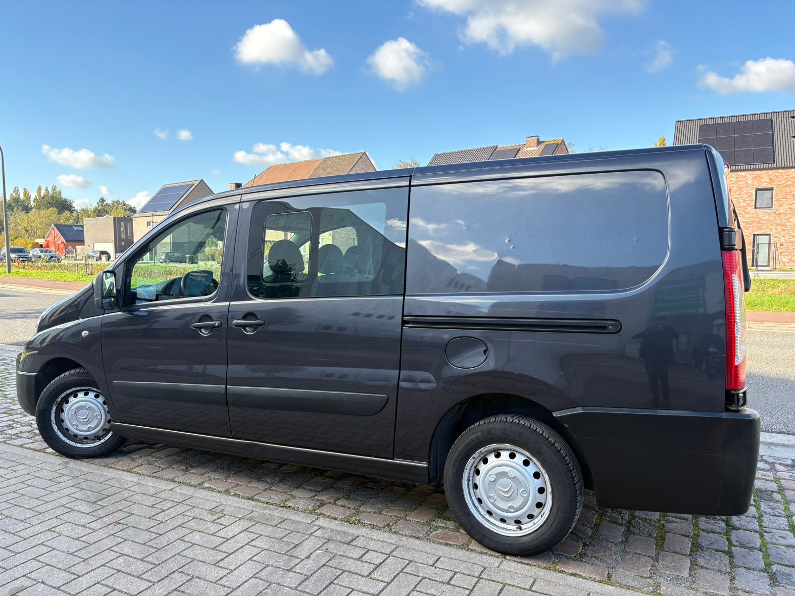 Citroen Jumpy | 12 M Garantie | 125 Dkm | Diesel | 2014 |1, Stof, https://public.car-pass.be/vhr/fdbdf0ae-4b77-4c28-8929-446206756711