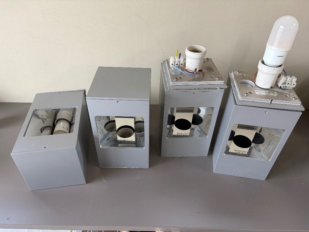 - modular verlichting up en down 4 stuks, Ophalen of Verzenden