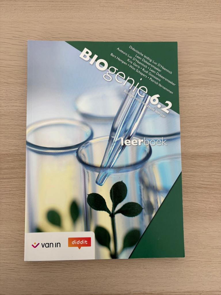 Manuel BioGenie 6.2 ISBN 9789464172263, Livres, Enlèvement ou Envoi, Comme neuf, Secondaire, Biologie