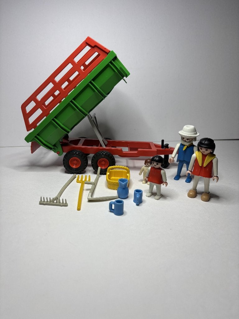 Playmobil 3451 Erntewagen 1985, Enlèvement ou Envoi, Autres séries, Kit complet, Utilisé