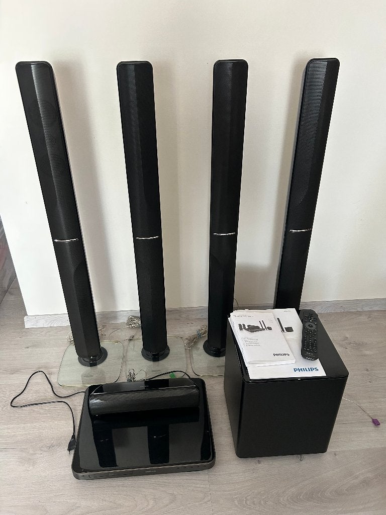 Philips HTS7540/12 Blu-ray home cinema set, Audio, Tv en Foto, Home Cinema-sets, Ophalen, Philips, Gebruikt, Blu-ray-speler