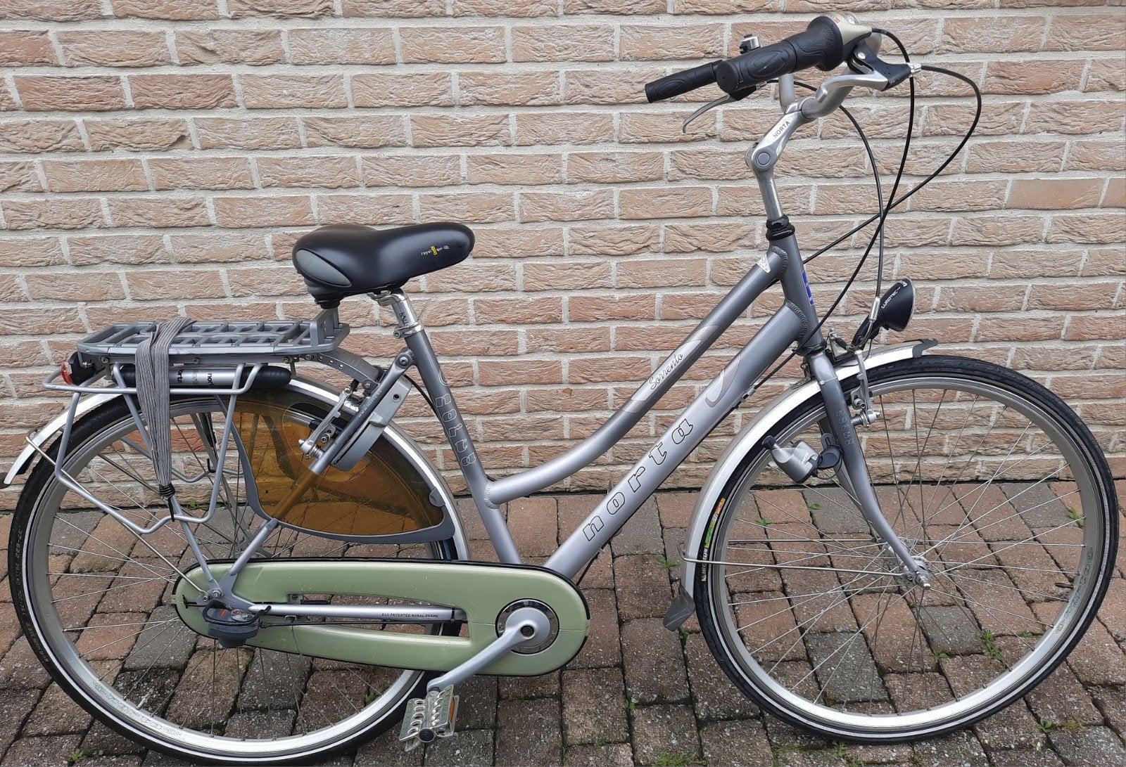 Aluminium damesfiets, Ophalen, Versnellingen