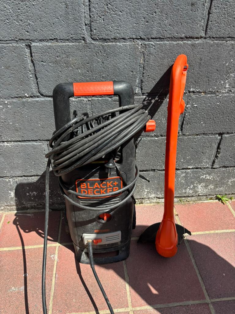 Lot de karcher et coupe bordure black+ decker, Enlèvement, Comme neuf
