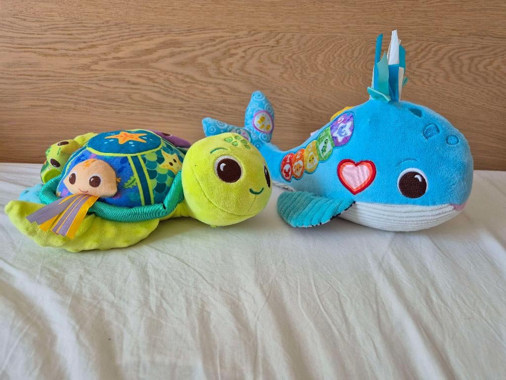 Vtech zeeschildpad en walvis, Enfants & Bébés, Jouets | Jouets de bébé, Comme neuf, Autres types, Avec lumière, Sonore, Enlèvement