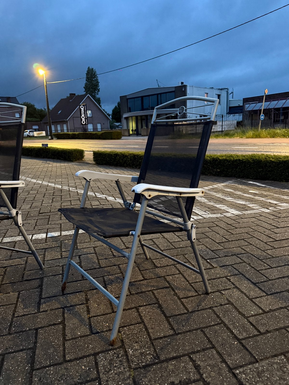 4 opvouwbare stoelen, Ophalen of Verzenden, Zo goed als nieuw