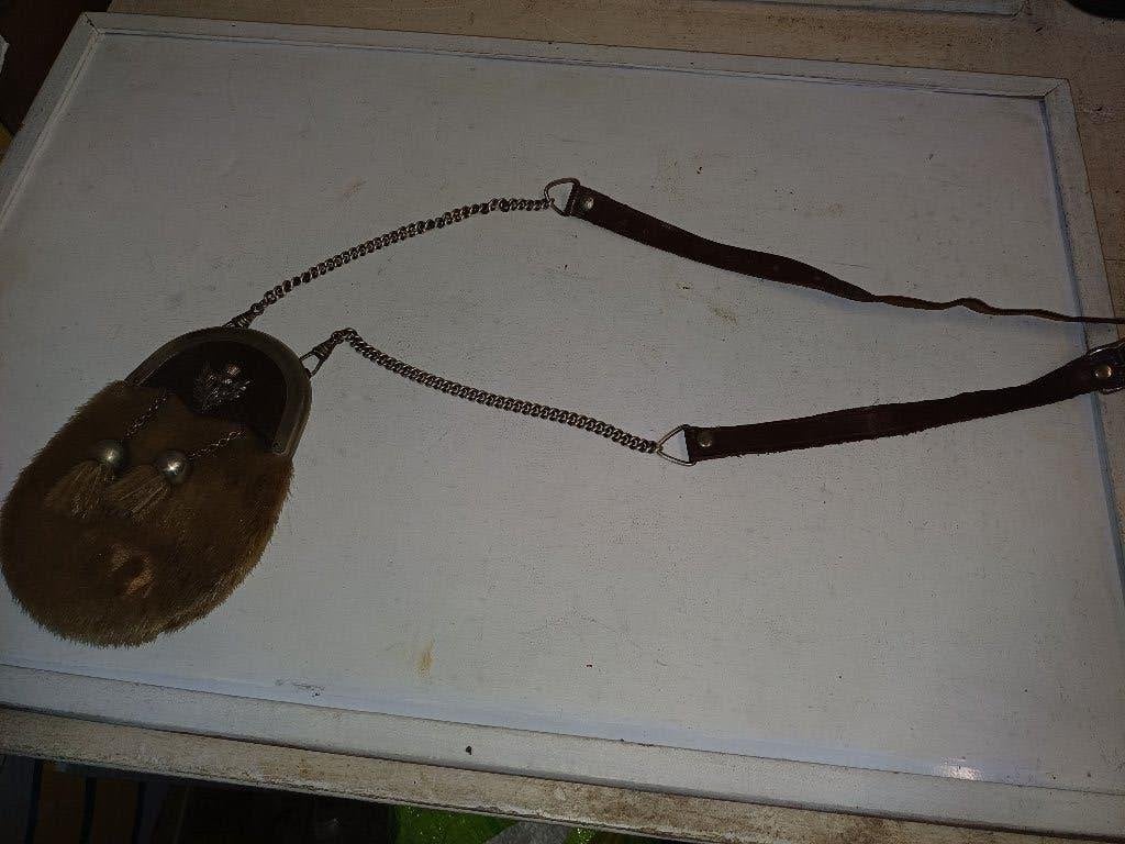 zeldzaam SCHOTS attribuut (portemonnee), Ophalen of Verzenden