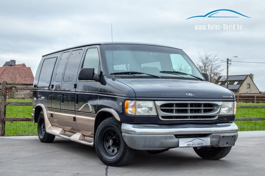 Camping-car Ford E150 Econoline 4,6 V8/LPG/TOWHAAK, Autos, Achat, 6 portes, Beige, Entreprise