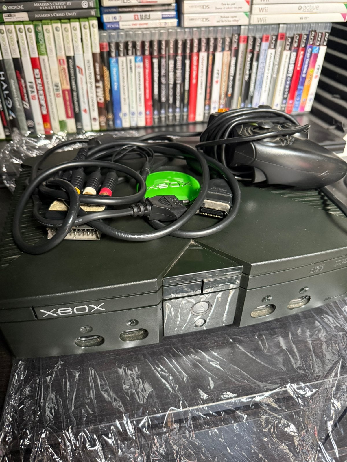 Xbox orgineel, Games en Spelcomputers, Spelcomputers | Xbox Original, Ophalen, Zo goed als nieuw, Met 1 controller