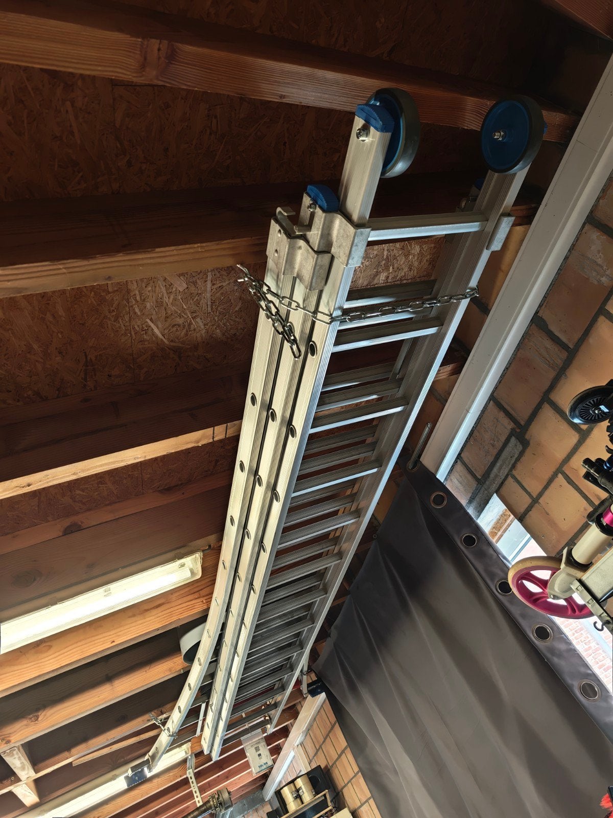 Nieuwe ladder 3-delig, Doe-het-zelf en Bouw, Ophalen
