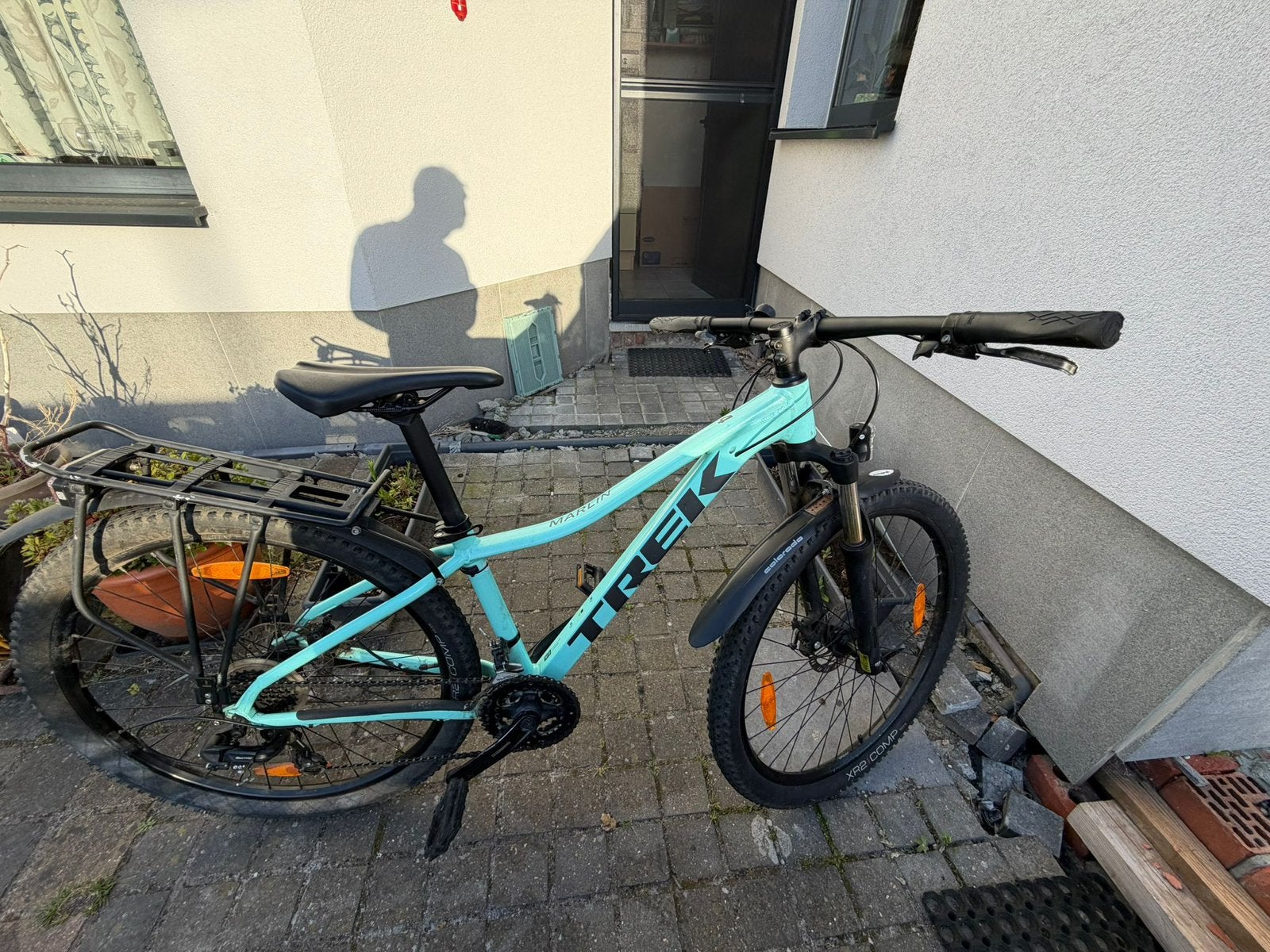 MTB Trek Marlin 4.0, Vélos & Vélomoteurs, Vélos | Femmes | Vélos de sport & de randonnée, Utilisé, 10 à 15 vitesses, 50 à 53 cm