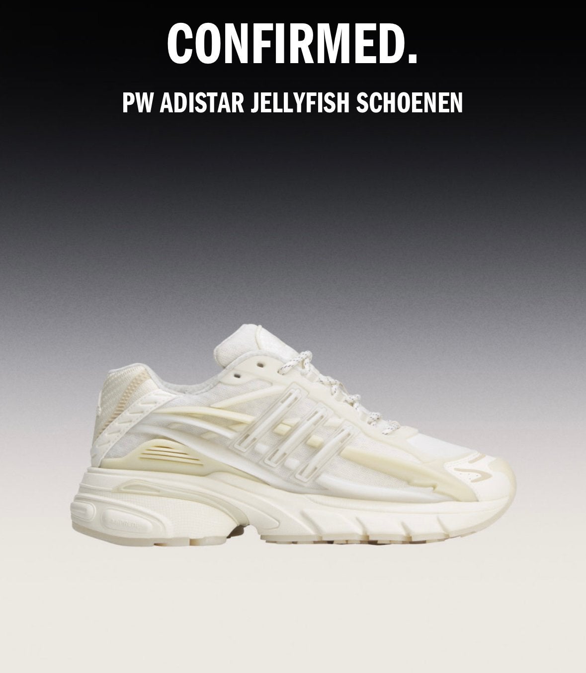 adidas Adistar Jellyfish Pharrell Williams White Maat 43 1/3, Vêtements | Hommes, Chaussures, Neuf, Enlèvement ou Envoi, Blanc