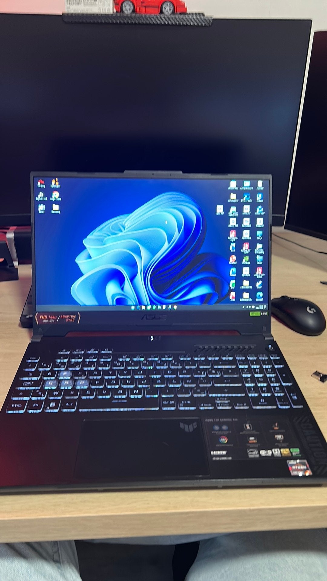 Asus TUF gaming A15 laptop, Computers en Software, Windows Laptops, Ophalen, Zo goed als nieuw, Gaming