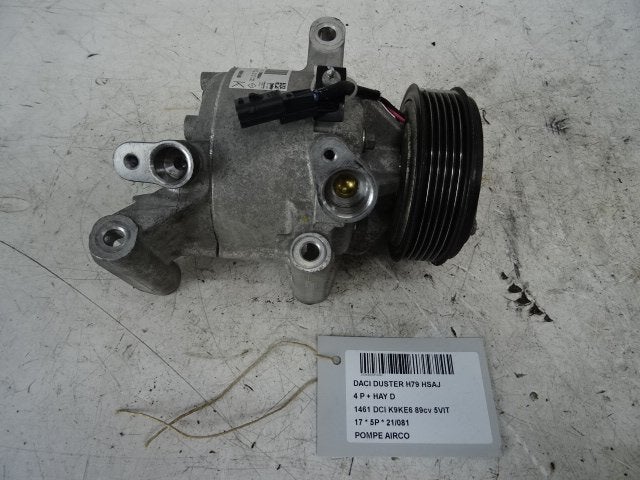 AIRCO POMP Dacia Duster (HS) (01-2009/01-2018) (926005154R), Dacia, Gebruikt, Mevr. I. Hauben, Rue de l'Espoir 34 34
4030  GRIVEGNÉE, BE