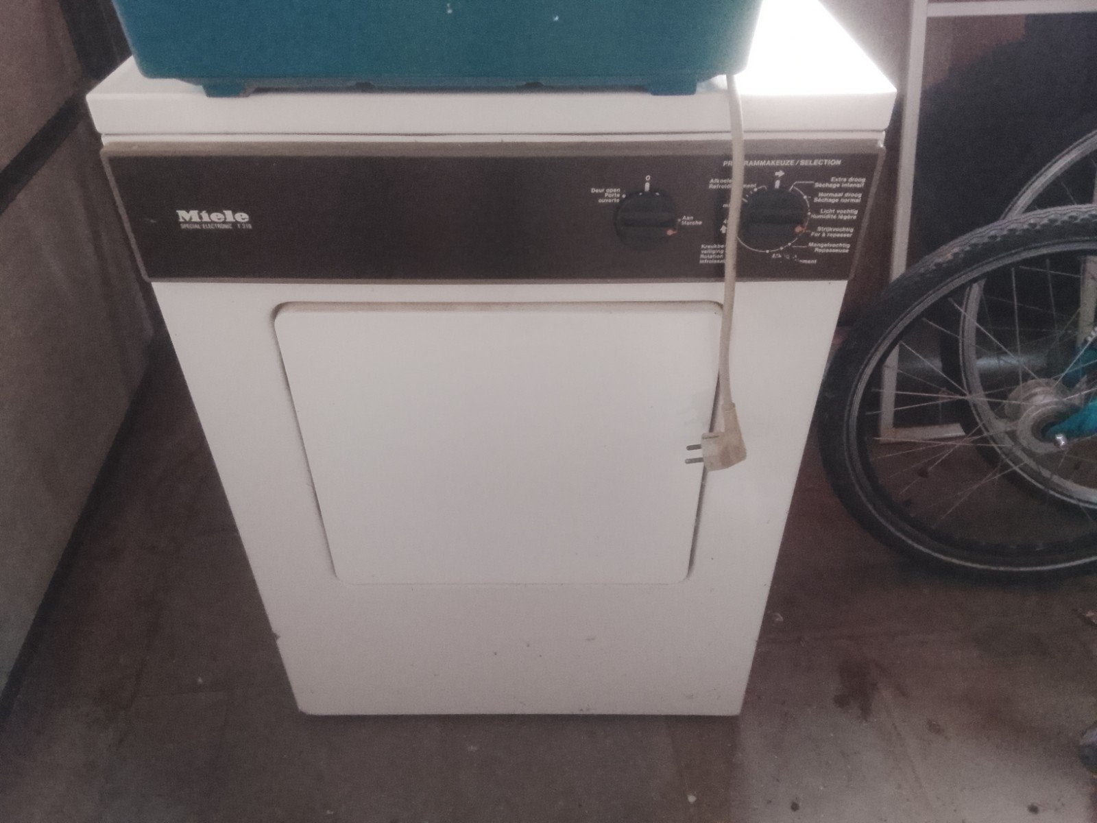 miele special electronic t 319 droogkast, Elektronische apparatuur, Ophalen