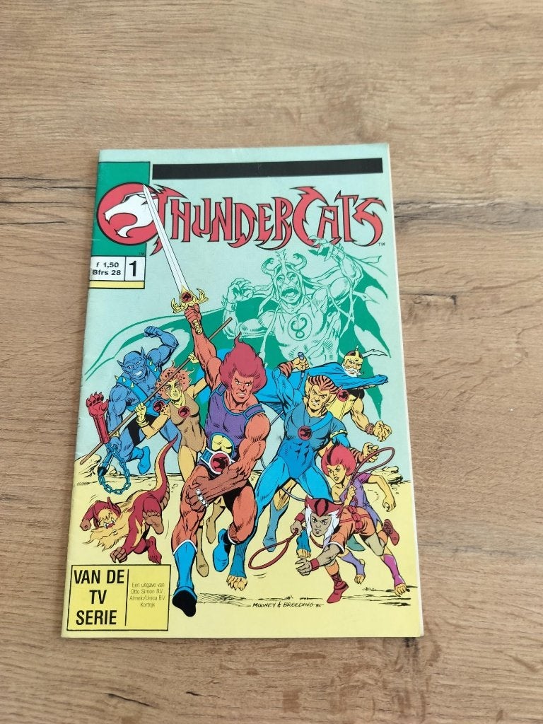 comic thundercats nr. 1, Boeken, Ophalen of Verzenden