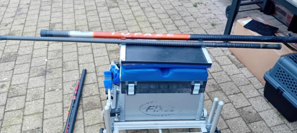 Malëve topaze hengel 9.5 m, Ophalen