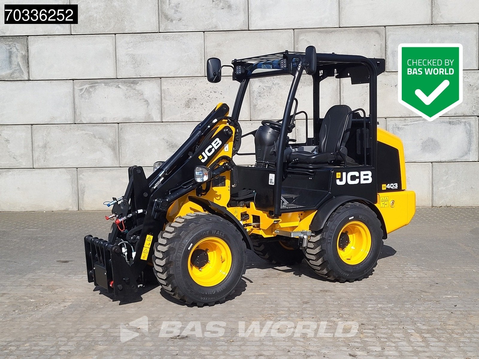 JCB 403 SP FACTORY WARRANTY - WEIDEMAN COUPLER - KUBOTA, Articles professionnels, Chargeuse sur pneus ou Chouleur
