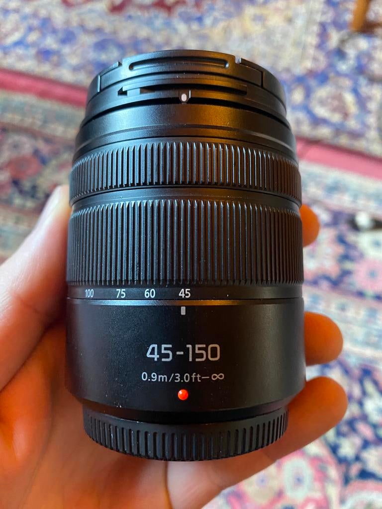 2x Lumix 45-150mm F4.0-5.6, Enlèvement ou Envoi, Comme neuf