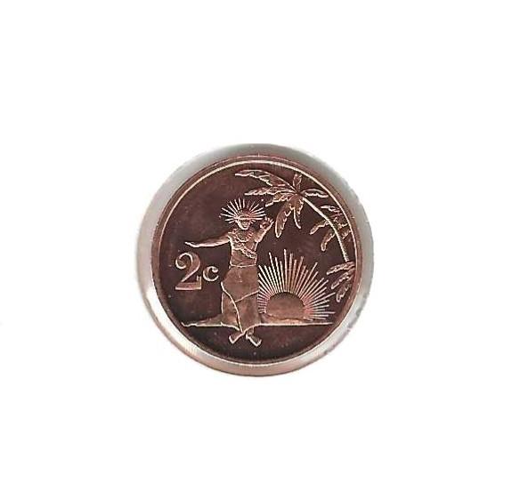 Tokelau, 2 Cents 2012., Timbres & Monnaies, Monnaies | Océanie, Enlèvement ou Envoi, Monnaie en vrac