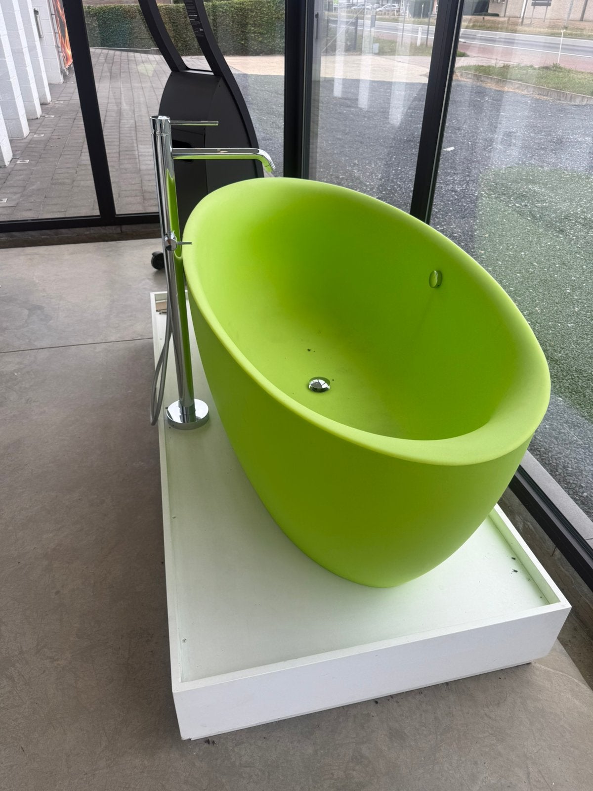 Groen bad, Doe-het-zelf en Bouw, Sanitair, Ophalen, Zo goed als nieuw, Bad