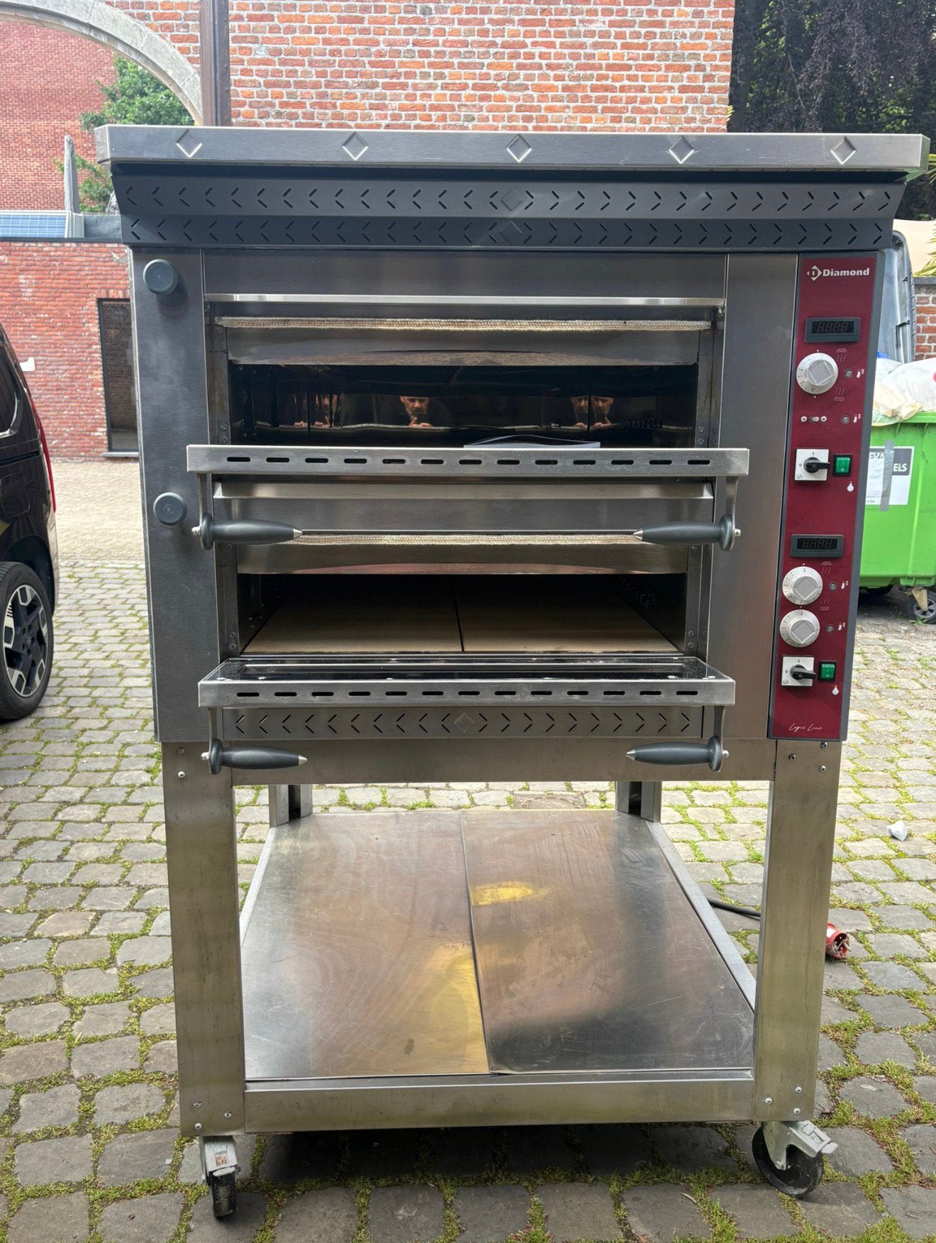 Professionele Diamond pizzaoven – Dubbel – NIEUW €2.500, Ophalen, Nieuw zonder verpakking, Ovens, Microgolfovens en Steamers