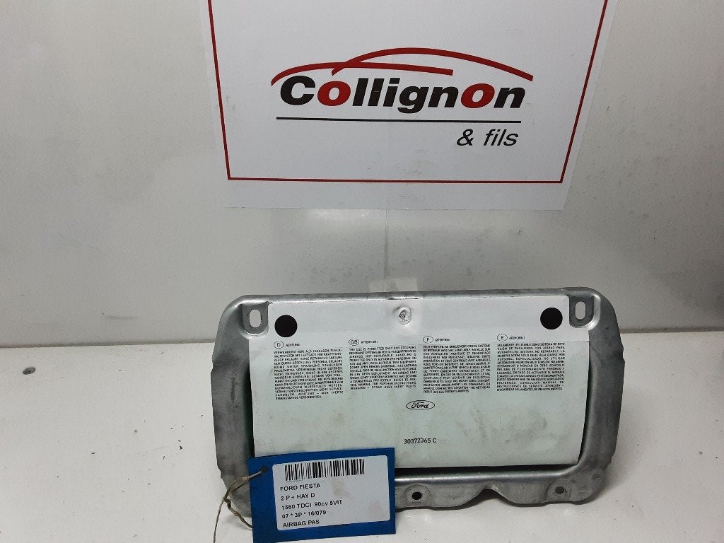 AIRBAG PASSAGIER Ford Fiesta 5 (JD / JH) (30372365C), Gebruikt, Ford