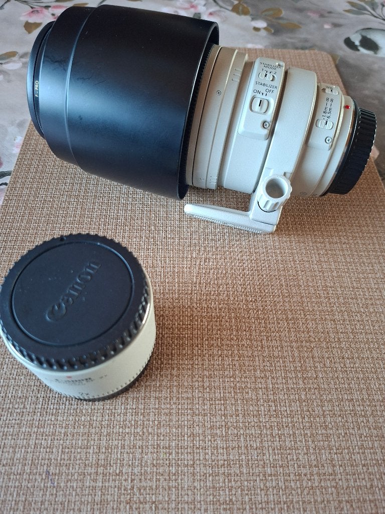 Canon lens 100 - 400 mm, Audio, Tv en Foto, Ophalen, Canon, Beeldstabilisatie, Telelens