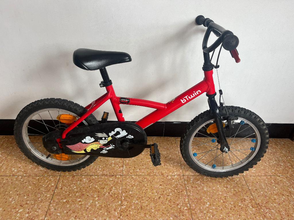 Kinderfiets 16inch, Fietsen en Brommers, Fietsen | Kinderfietsjes, Ophalen, B-twin, Velgrem, 16 tot 20 inch